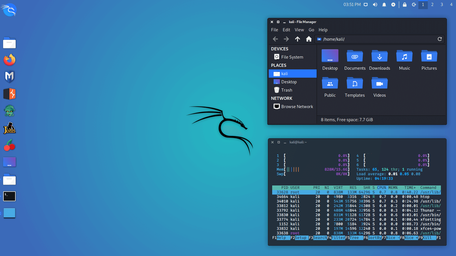 kali customization