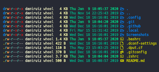 lsd command preview