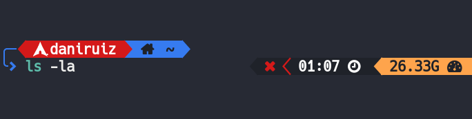 zsh powerlevel10k prompt