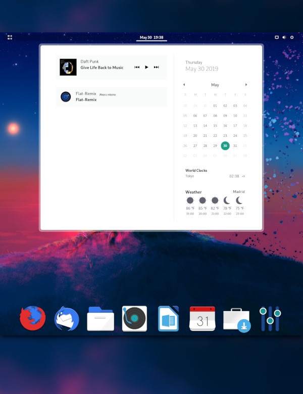 Flat Remix GNOME theme