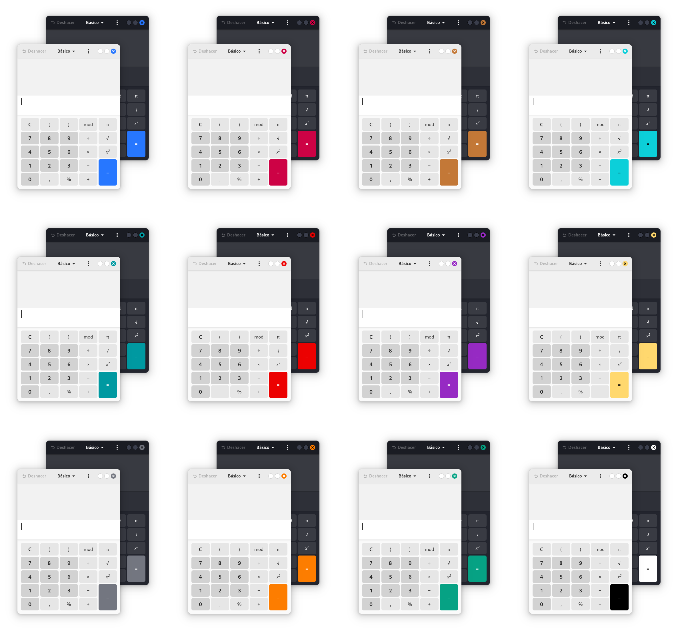 GNOME 4X themes variants