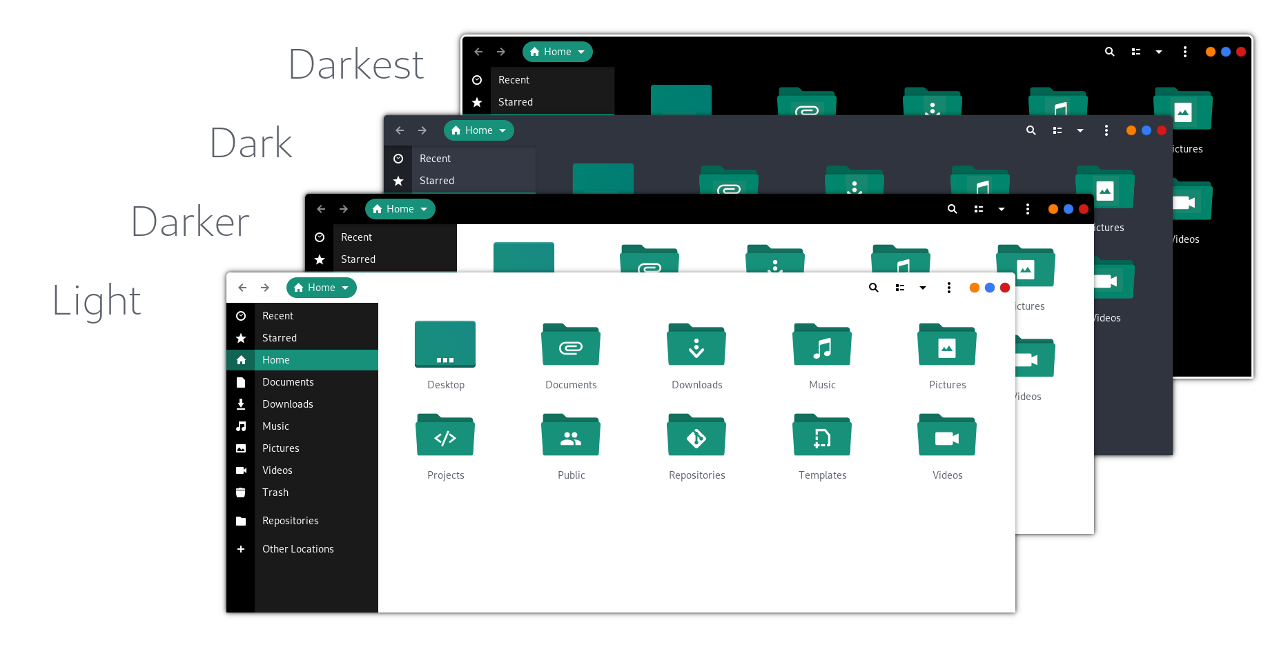 Flat Remix GTK green theme