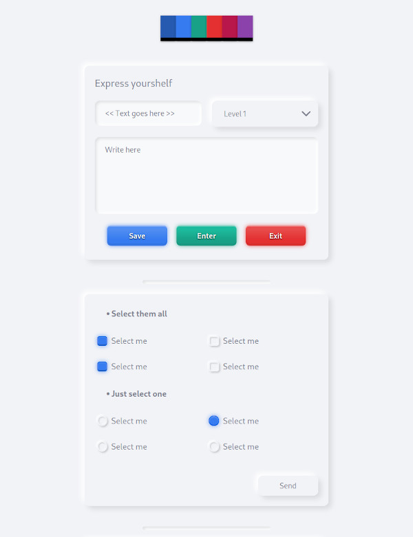 Skeuos CSS Library
