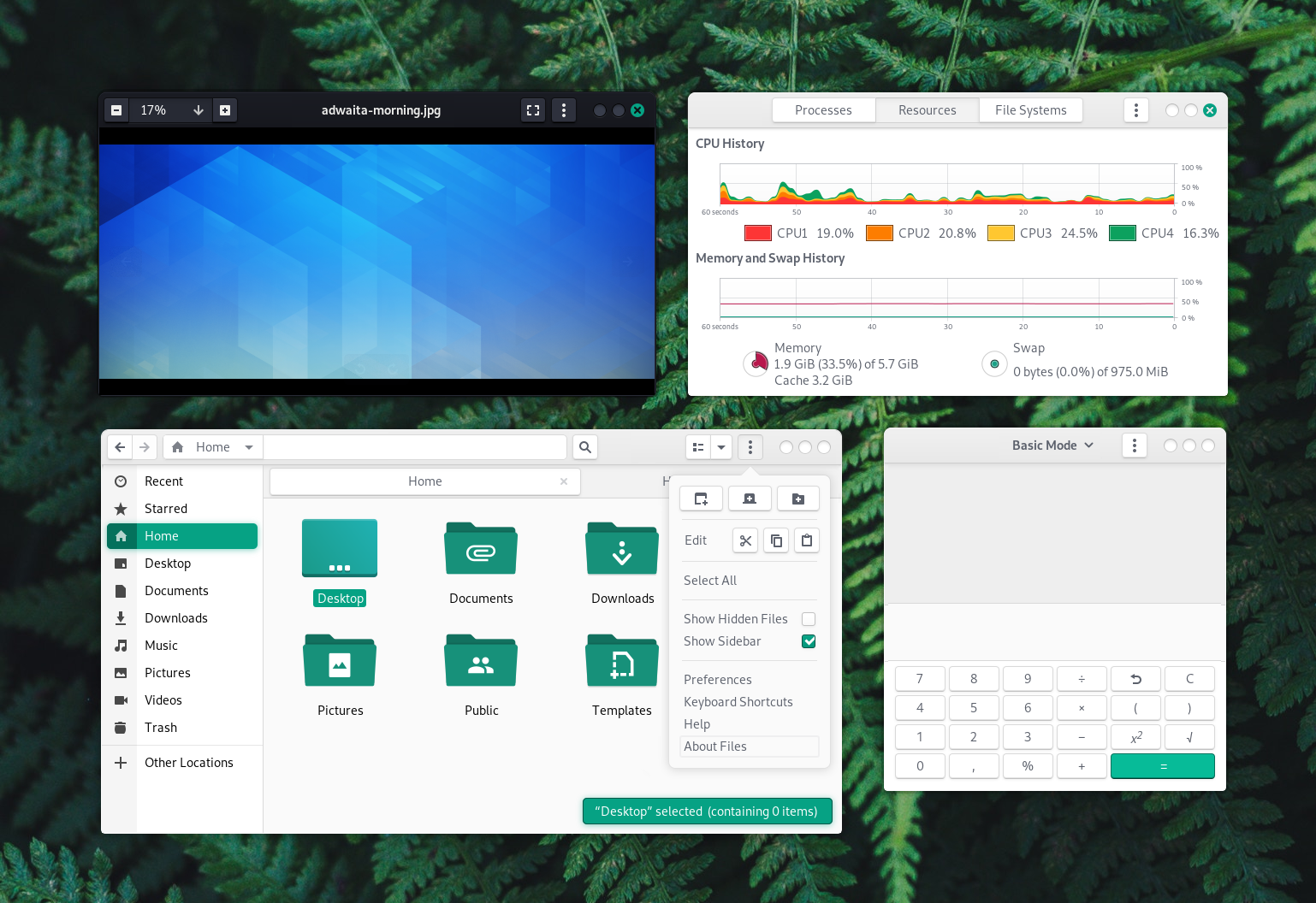 Skeuos GTK theme green variant
